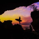 Bethany Hamilton Instagram - I will forever be in awe of the creator and how he paints such beautiful skies. One of the most exhilarating things about riding the waves is being so up close with the water and God’s creation. I will never get over it and I'll forever be in awe! 🤩 In the same way the skies were painted so intentionally, you were formed with such purpose and unique calling. An interesting study out there actually accounts for your existence to be one in 400 trillion. That is how many odds you defeated by being born. The next time you’re discouraged by your day, job, or really tough situation, know that you have a God who has wired purpose into your very dna!! 🏄🏼‍♀️ What reminds you of God’s creativity? 🎨👇🏼