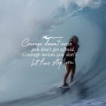 Bethany Hamilton Instagram - “Feel the fear and do it anyway” is probably a quote you’ve heard thrown around often when it comes to sports, or tackling a big challenge in your life. What I’ve learned with fear, is that it will show up often to try to freeze you from going past what you are truly capable of. We won’t know our limits if we never push them! I’d love to know any stories of how you’ve moved past fear and done the hard thing anyway. Inspire others below!👇🏼 🎥: @lieberfilms x @unstoppablethefilm