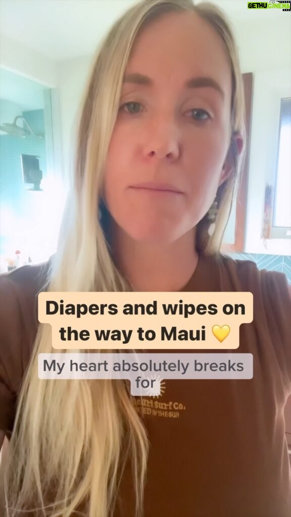 Bethany Hamilton Instagram - What’s happening to the community in Maui is absolutely heartbreaking and unimaginable. I can’t even imagine loosing everything over night and how hard the journey forward will be. I am honored to partner with @everylifeco - not only are they praying but they are sending their diapers and wipes to @kingsmaui in Maui to help families who have lost everything due the devastating catastrophy. King’s Cathedral has transformed into a sanctuary and shelter for numerous families, stretching their assistance throughout the entire island.  As the demands go on, EveryLife is dedicated to stepping in and continuously providing essential supplies to the family’s in Maui. But they need your help! Through the end of August, every ‘Buy For A Cause’ bundle purchased will go directly to King’s Cathedral so more families can be reached.  Head to everylife.com for more details. Let’s keep Maui strong! Aloha! #mauistrong #prayformaui