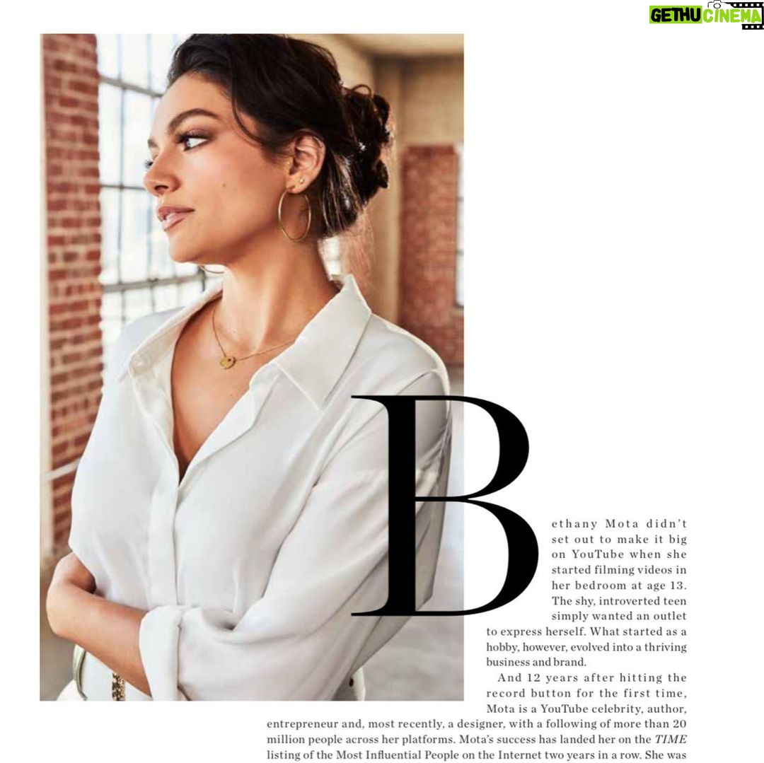 Bethany Mota Instagram - SO grateful to be on the cover of @successmagazine Nov/Dec issue 😭☺️ On newsstands now!!! I got to talk all about my experience in social media, personal challenges, and some other ✨business✨ stuff lol ❤️ go get yours now and send me a pic !! Thank you to @successmagazine and the incredible team that made me look like i didn’t just get 2 hrs of sleep the night before 😘 Photography: @christopherpatey Writer: @catherinedownes Makeup: @alexisoakley Hair: @courtneynansonhair Styling: @catwrightstyle Downtown Los Angeles