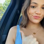 Bethany Mota Instagram - she’s vaccinated!! & here is my celebratory selfie 🤍 very happy day 👏🏻 what’s the best part of your day today?! :)