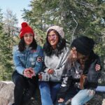 Bethany Mota Instagram - Keep scrolling to find out what happens when you throw snowballs at my friends while we are trying to take a cute picture.. 😂 Big Bear Lake, California
