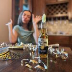 Bethany Mota Instagram - It’s almost 2023! Can’t think of a better way to kick off my partnership with @coronausa 🍻 Wishing you all a very fun and very safe NYE! #LaVidaMasFina #For21+ #ad