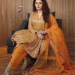 Bhagyashree Instagram – Mango bite !

Stylist @roshni0819 
Outfit @ritikaaroracouture 
#bethewomanyouwanttobe #pictureperfect #shimmernshine