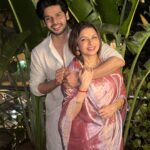 Bhagyashree Instagram - To my "Son"shine... Happy Birthday. Here's to the naughty smiles, dimpled cheeks, the eternal prankster rolled into one. & Here's to the sauve, super disciplined, focused man you have become. The turnaround from that mischevous imp to the young gentleman🤗 The change has many memories close to my heart.....and you make me proud each day. Thank you for lighting up my life. Love you betaji ❤️🥰 #myson #sonlove #birthdayboy #birthday #blessings #gratitude