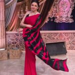 Bhagyashree Instagram - Watch us in Dance deewane on @colorstv at 9.30pm today #entertainment #dancedeewane #funshoot #funtimes Stylist - @roshni0819 Outfit - @swtantraofficial x @entertainmenttleo9 Jewellery - @jewelryaccent Makeup @elvismakeupartist Hair @sunny_hairr