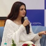 Bhagyashree Instagram - Health awareness programs are the need for the day. It was an enthusiatic initiative by @hindujahospital. Its been significant endevour on my part to push such programs that bring together the doctors and patients. This one was specifically targeted towards raising awareness for thyroidism, a disorder that seems to be growing in numbers. #healthawareness #hospital #healthnwellness #promotinggoodhealth #thyroidawareness #thyroidhealth #doctorsforum #doctors
