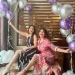 Bhagyashree Instagram - Countless Memories, Endless Laughter A lifetime of Adventures Laughing till our stomachs hurt Here’s to months that turned into years and Friends to turned into Family Forever thankful for my best friends Happy birthday gorgeous girl - stay ‘ forever young ‘ and shine bright always @bhagyashree.online