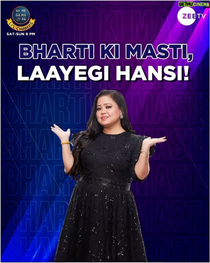 Bharti Singh Instagram - Nahi hoti entertainment ki kami, jab bhi #BhartiSingh karti hain masti! ๐ #ZeeTVReels #ZeeOnTheGoReels #BlockbusterCirkusSpecial @anumalikmusic @neetimohan18 @shankar.mahadevan @fullscreenentertainment @ranveersingh @itsrohitshetty @hegdepooja @fukravarun