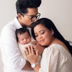 Bharti Singh Instagram - Best 9 months of my life 🧿 My Golla ❤️ @laksh_singhlimbachiya Outfit: @aachho PR & Stylist: @dinky_nirh Assisted by: @latashamelwani Shot by: @thelooneylens Golla shoe- @gbny