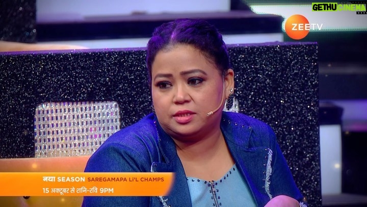 Bharti Singh Instagram - Waah-waah! Iss age mein toh humein pata nahi tha, ki life mein kya karna hai. π Lekin #LilChampHarmeherKaur ko dekh lijiye kitne instruments play kar leti hain! Dekhiye #SRGMPLilChamps, 15th October se, Sat-Sun, raat 9 baje, sirf @zeetv par. @anumalikmusic @neetimohan18 @shankar.mahadevan