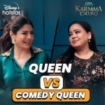 Bharti Singh Instagram - Hoga ek anokha khel shuru jab hoga Queen aur Comedy Queen ka saamna! #HotstarSpecials #KarmmaCalling - all episodes streaming from Jan 26th only on @disneyplushotstar @officialraveenatandon @namrata.sheth @gauravshogun @varunsood12 @waluschaa @piyushkhati @devangshisen @masiwali @rachitsingh08 @Amyaela #MohanKapoor @shatafclicks @virafpp @alpanabuch19 @rohitboseroy @ratfilmsindia @ruchinarain @ashutoshunlimited @itstahershabbir