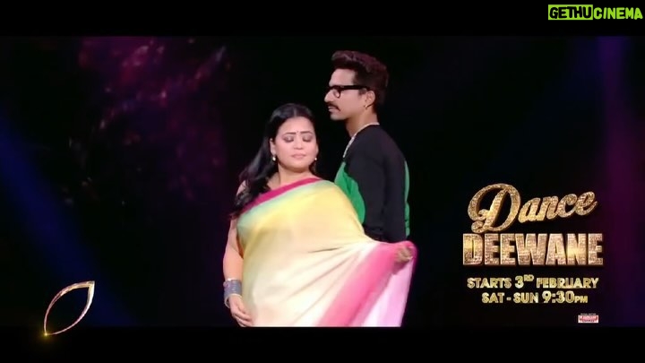 Bharti Singh Instagram - Deewangi hai chaayi chaaron ore, kaun hai yeh mystery person jiska arrival macha raha hai itna shor? Dekhiye #DanceDeewane 3 February se, Sat-Sun raat 9:30 baje, sirf #Colors aur @officialjiocinema par. @bharti.laughterqueen @haarshlimbachiyaa30