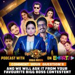 Bharti Singh Instagram - Got questions for Bigg Boss stars? Drop them here!🌟 #biggboss17 #bhartisingh #haarshlimbachiyaa #podcast