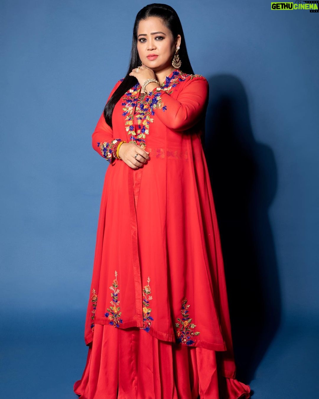 Bharti Singh Instagram - Laal ishq ❤️🙌🏼🧿 styled by- @harshalds jewellery by- @anmoljewellers jewellery managed by- @allboutcommunication make-up- @vishnu9352 hairstyles- @noorjahan2454 📸- @shivangi.kulkarni