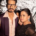 Bharti Singh Instagram - #love #blessed #ganpatibappamorya ❤️ styled by- @harshalds jewellery by @tikamdasmotiramjewellers jewellery managed by- @allboutcommunication make-up- @vishnu9352 @ali.shaikh.9047 hairstyles- @noorjahan2454 @yogesh__hairstylist 📸 - @shivangi.kulkarni