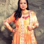 Bharti Singh Instagram - orange 🍊 😍😍😍😍 styled by- @harshalds jewellery by- @aisshprajewels jewellery managed by- @allboutcommunication hairstyles- @noorjahan2454 make-up- @vishnu9352