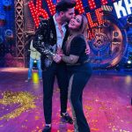 Bharti Singh Instagram – Finally show done #khatrakhatrakhatra with @bharti.laughterqueen @saajzofficial @punitjpathakofficial 
@haarshlimbachiyaa30 @colorstv @voot
Parmotion song Bechari #bechari  @timesmusichub @bigbashofficial @kkundrra @divyaagarwal_official