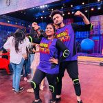 Bharti Singh Instagram – Finally show done #khatrakhatrakhatra with @bharti.laughterqueen @saajzofficial @punitjpathakofficial 
@haarshlimbachiyaa30 @colorstv @voot
Parmotion song Bechari #bechari  @timesmusichub @bigbashofficial @kkundrra @divyaagarwal_official