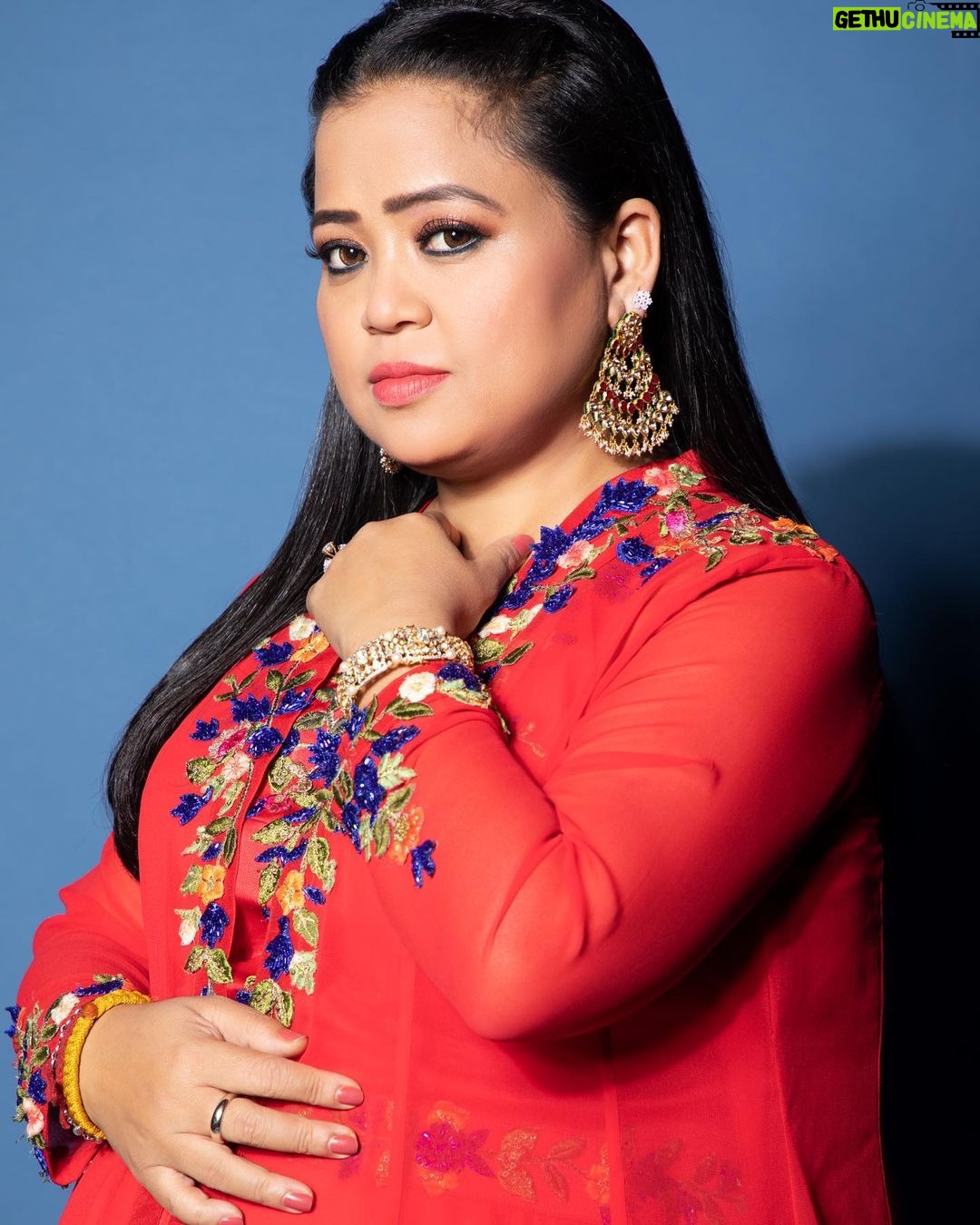 Bharti Singh Instagram - Laal ishq ❤️🙌🏼🧿 styled by- @harshalds jewellery by- @anmoljewellers jewellery managed by- @allboutcommunication make-up- @vishnu9352 hairstyles- @noorjahan2454 📸- @shivangi.kulkarni
