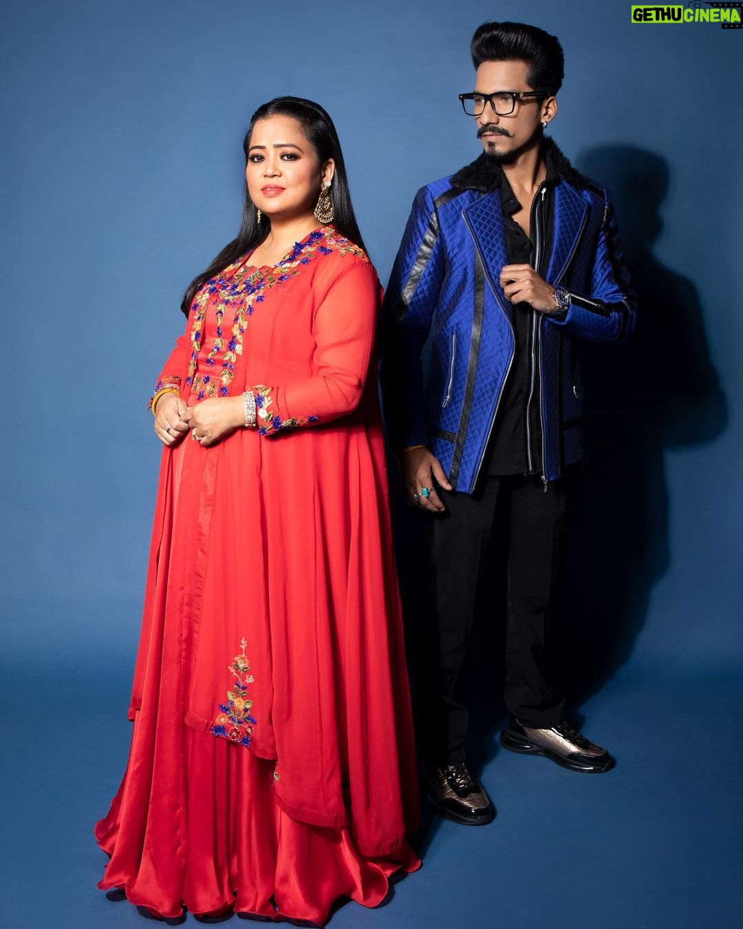 Bharti Singh Instagram - Laal ishq ❤️🙌🏼🧿 styled by- @harshalds jewellery by- @anmoljewellers jewellery managed by- @allboutcommunication make-up- @vishnu9352 hairstyles- @noorjahan2454 📸- @shivangi.kulkarni