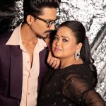 Bharti Singh Instagram - #love #blessed #ganpatibappamorya ❤️ styled by- @harshalds jewellery by @tikamdasmotiramjewellers jewellery managed by- @allboutcommunication make-up- @vishnu9352 @ali.shaikh.9047 hairstyles- @noorjahan2454 @yogesh__hairstylist 📸 - @shivangi.kulkarni