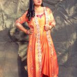 Bharti Singh Instagram - orange 🍊 😍😍😍😍 styled by- @harshalds jewellery by- @aisshprajewels jewellery managed by- @allboutcommunication hairstyles- @noorjahan2454 make-up- @vishnu9352