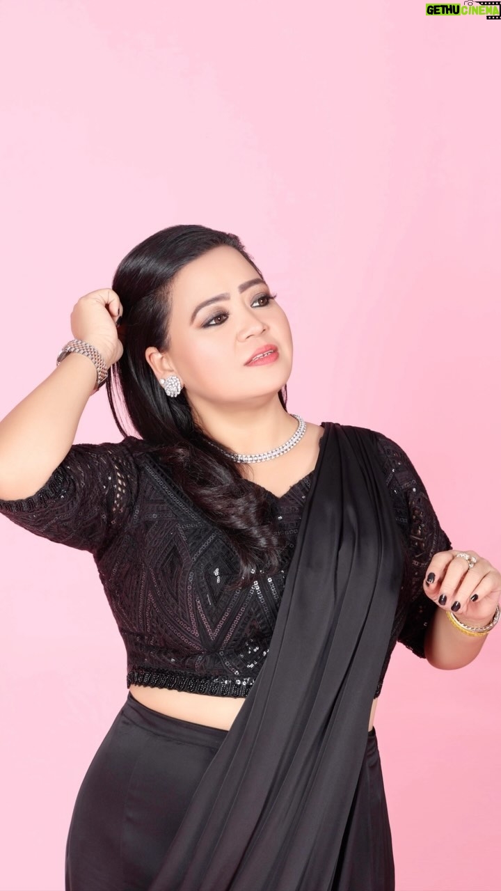 Bharti Singh Instagram - ❤️🧿 styled by @harshalds jwellery @tikamdasmotiramjewellers makeup @vishnu9352 hairstyle @noor_celebrity_hairstylist