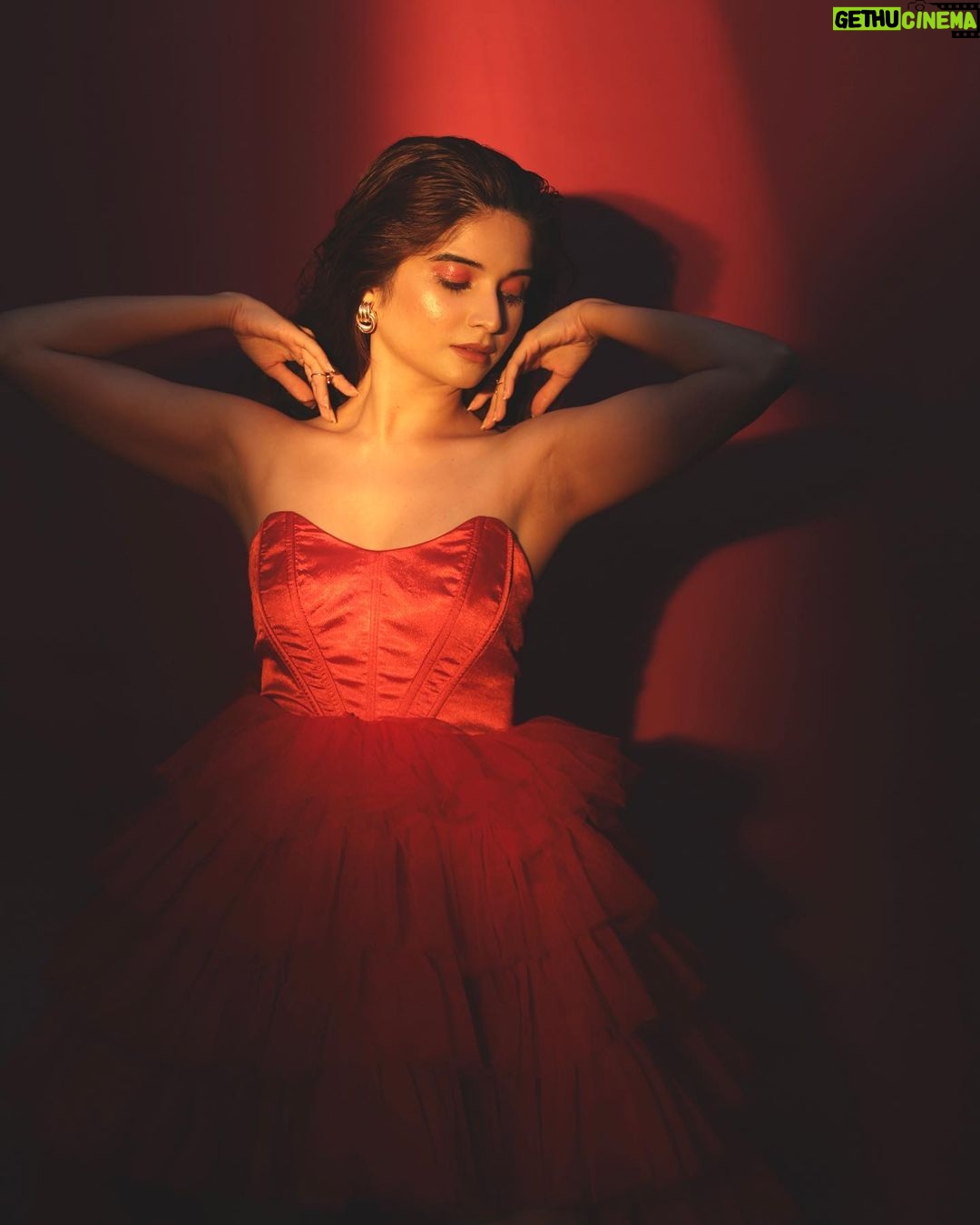 Bhavika Sharma Instagram - Just the colour RED❤️