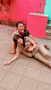 Bhavika Sharma Instagram - We’re late but still this was fun😂 #reels #trending #maddamsir @gulki_joshi