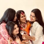 Bhavika Sharma Instagram - Uff🌸How fabulous the sharma sisters are❤️🤓 #wedding #sistersquad #jaipur #fun #missyou🥺