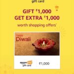 Bhavika Sharma Instagram - Gift ₹1,000 & Get Extra ₹1,000 - Buy Amazon Pay e-Gift Card worth ₹1,000 & Get a return gift of ₹1,000 worth shopping offers. Hurry up! Offer valid till 12PM 28th September. @amazondotin #1000pe1000 #AmazonKaReturnGift #Gift #Shopping #Offers #AmazonGreatIndianFestival #DiwaliGift #GiftFamily