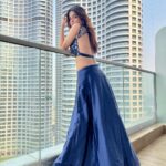 Bhavika Sharma Instagram – Feeling BLUE-TIFUL🦋 
👗:- @nicknjae