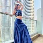 Bhavika Sharma Instagram – Feeling BLUE-TIFUL🦋
👗:- @nicknjae