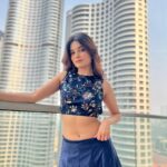 Bhavika Sharma Instagram – Feeling BLUE-TIFUL🦋 
👗:- @nicknjae