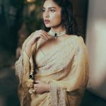 Bhumi Pednekar Instagram - Call me, Bhumi Rani ✨ . . . Wearing @toraniofficial Styled by @tanghavri Hair @hairstories_byseema Makeup ✋🏻 Clicked by @lisadsouza Glasses and bag @prerto