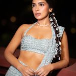 Bhumi Pednekar Instagram - Shaadi 🤍 . . . Outfit - @arpitamehtaofficial Necklace - @mahesh_notandass Maangtikka - @sonisapphire Styled by - @manishamelwani Team - @gypsy.girl.world @kasliwalriddhi Clicked by @nikophotoworld