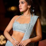 Bhumi Pednekar Instagram - Shaadi 🤍 . . . Outfit - @arpitamehtaofficial Necklace - @mahesh_notandass Maangtikka - @sonisapphire Styled by - @manishamelwani Team - @gypsy.girl.world @kasliwalriddhi Clicked by @nikophotoworld