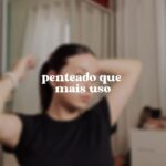 Bia Jordão Instagram - sem dúvidas, a maior dica pra fazer esse penteado é a “escova para acabamento” 🫰🏼 salva pra fazer também 🫂 #hairstyle