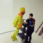 Bianca Del Rio Instagram - Behind the scenes 💚 📸 @vadellaphoto 👗 @philipheckman @marchappelnyc 🎩👢 @thebiancadelrio