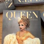 Bianca Del Rio Instagram - Busy performing my #CoverGirl duties, signing copies of QUEEN by @aaronjayyoung - Hurry, limited copies remain!  Reserve yours at QueentheBook.com - Releasing Dec. 8 just in time for the holidays!   A portion of preorder proceeds are being donated to the @aclu_socal Drag Defense Fund. @queenthebook #queenthebook #dragqueen #biancadelrio Palm Springs, California