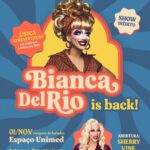 Bianca Del Rio Instagram - SAO PAULO! ❤️❤️❤️❤️ @wmais_ @misssherryvine São Paulo, Brazil