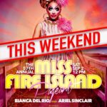 Bianca Del Rio Instagram - Tickets are flying for tomorrow’s 57th Annual Miss Fire Island Pageant, hosted by yours truly Bianca Del Rio and the fabulous Ariel Sinclair. With Guest Judges Alaska Thunderfuck, Willam Belli & more! Plus performances by THE voice, ADA Vox! Doors at 12pm. Tickets available at RedEyeTickets.com @sinclair_ariel @theonlyalaska5000 @willam @adavox Ice Palace And Grove Hotel, Cherry Grove, Fire Island, N Y