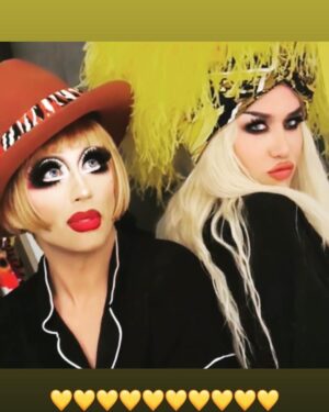 Bianca Del Rio Instagram - HAPPY BIRTHDAY to my ANGEL BABY @adoredelano ❤️❤️❤️❤️❤️❤️ 
(She’s a LIBRA)