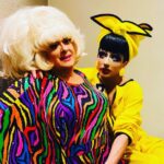 Bianca Del Rio Instagram - Wishing the ULTIMATE TROLL a very Happy Birthday, @official_lady_bunny ❤️💋❤️💋❤️💋❤️💋❤️💋❤️💋❤️ I hope you have a day filled with soft foods and anal play 💋