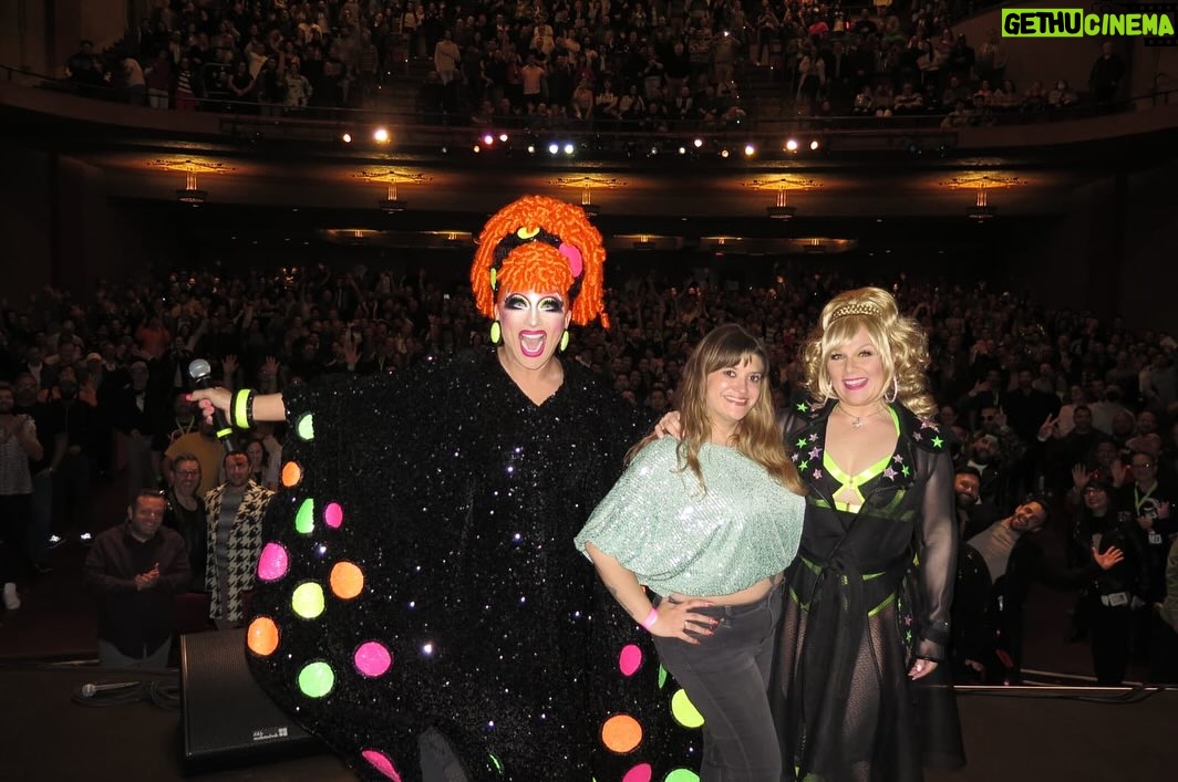 Bianca Del Rio Instagram - LIFE ON THE ROAD ……SO FAR! 🩷🧡💚 DEAD INSIDE WORLD TOUR THANK YOU SAN DIEGO PHOENIX OKLAHOMA CITY BIRMINGHAM ATLANTA WEST PALM BEACH ORLANDO RALEIGH RED BANK