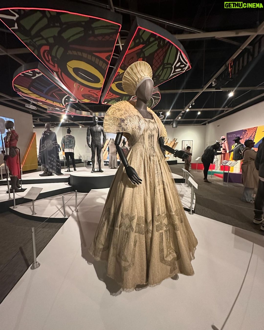 Bianca Del Rio Instagram - One of the many perks of touring is visiting many MUSEUMS! The Charles H. Wright Museum of African American History is not to be missed. ❤️ A special shout out to the BRILLIANT @therealruthecarter and her beautiful exhibition ❤️