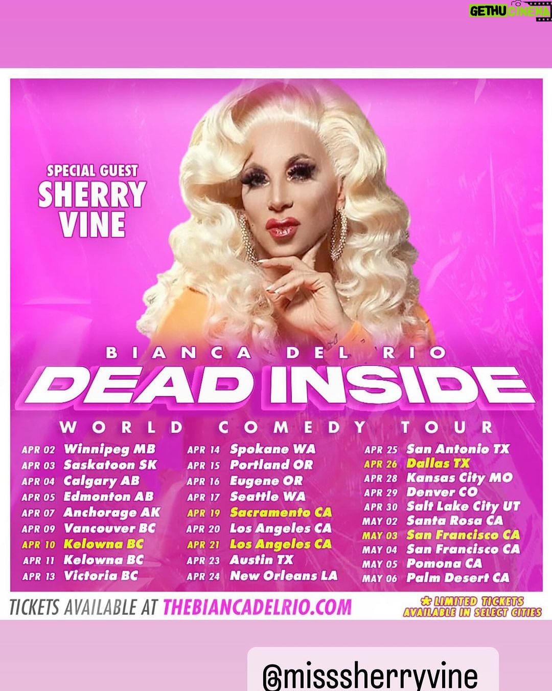Bianca Del Rio Instagram - ๐ฉท๐๐งก @theonlywendyho @suttonleeseymour @misssherryvine