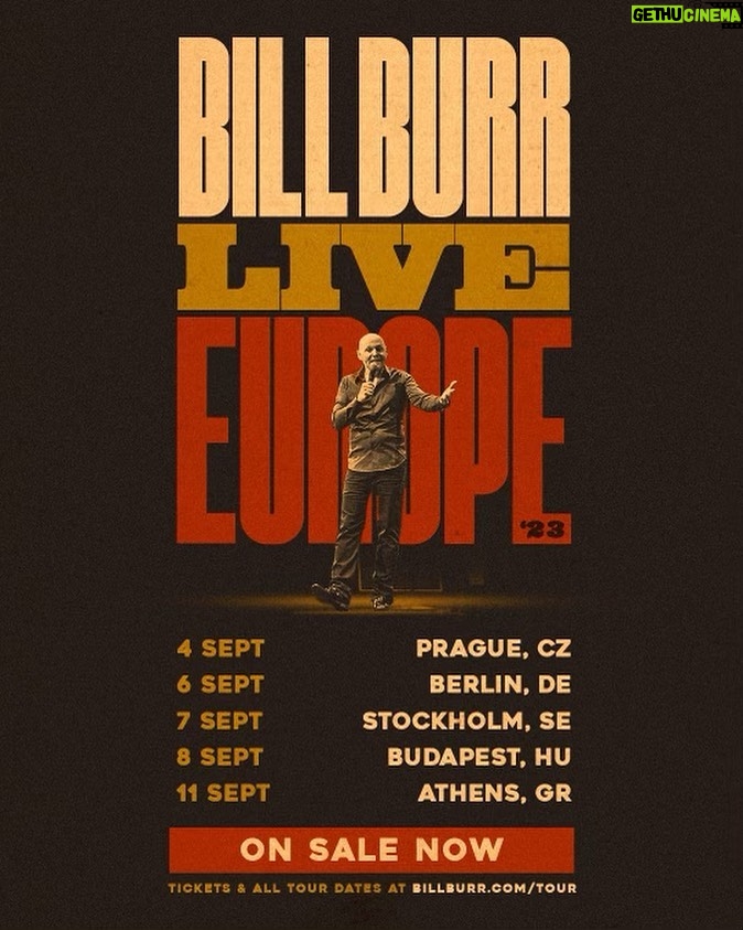Bill Burr Instagram - On-sale now!! www.billburr.com/tour
