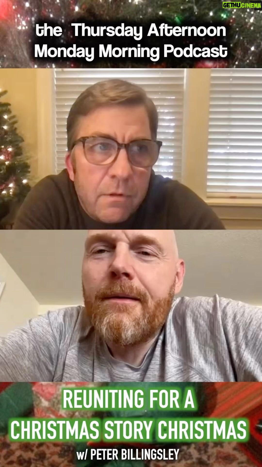 Bill Burr Instagram - A Christmas Story Christmas is available on HBOMax.